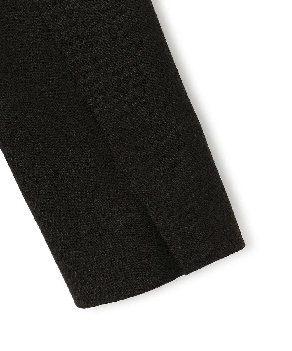 23区 【洗える/セットアップ対応】アイアスマットストレッチ ノーカラー ジャケット 