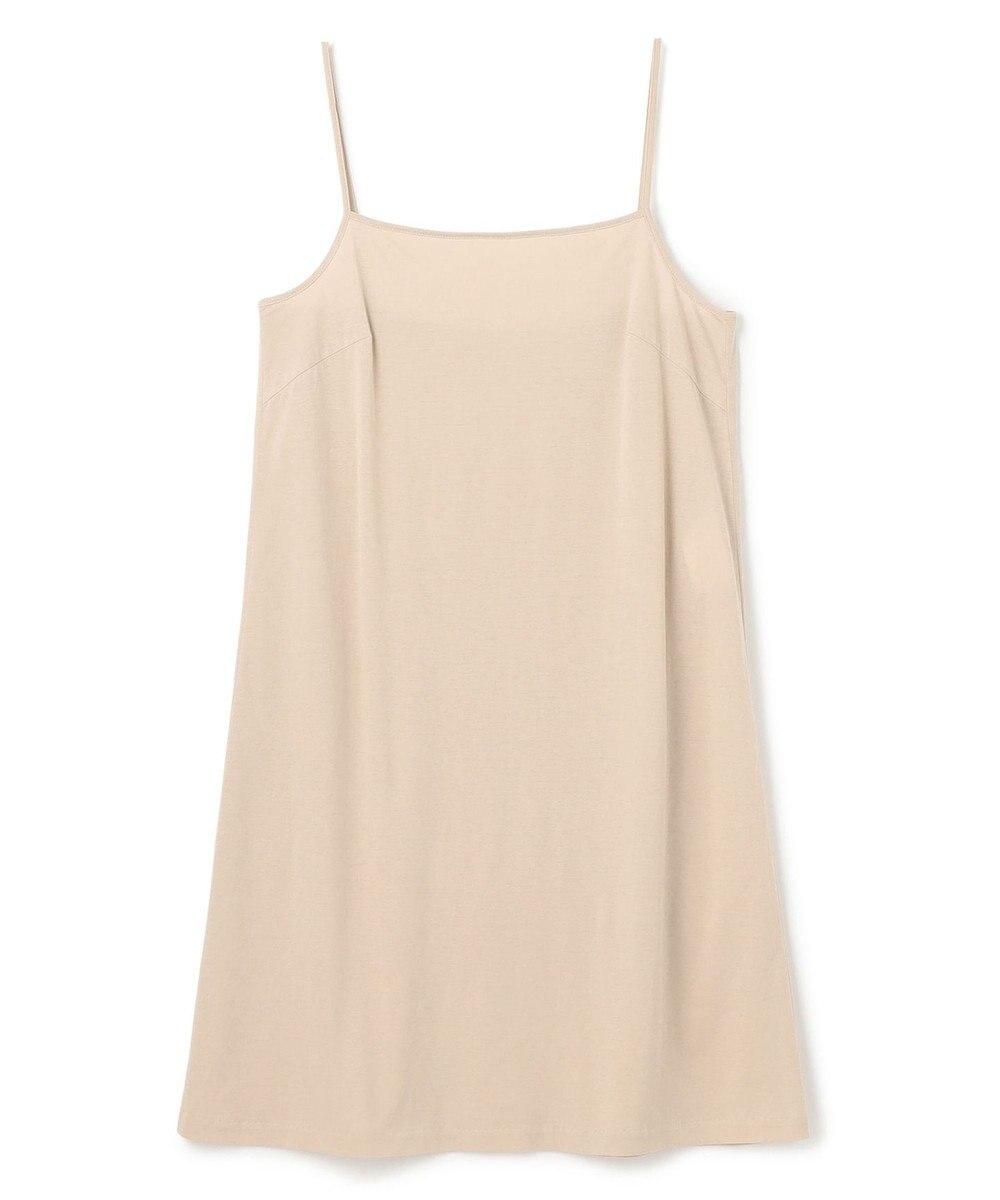 BEIGE， 【洗える・吸水速乾・防シワ・eclat 7・8月号掲載】LIATRIS / オフタートルノースリーブワンピース 