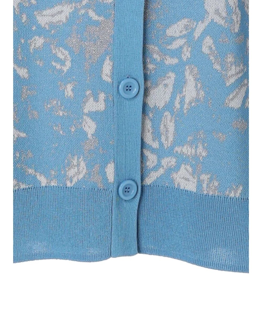 Green Parks ニュアンス柄ニットカーディガン 