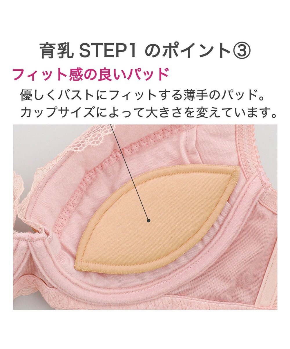 BRADELIS New York 【BRADELIS New York / 育乳補整ブラ・STEP1 集める】ウェンディステップ1ブラ24A1 