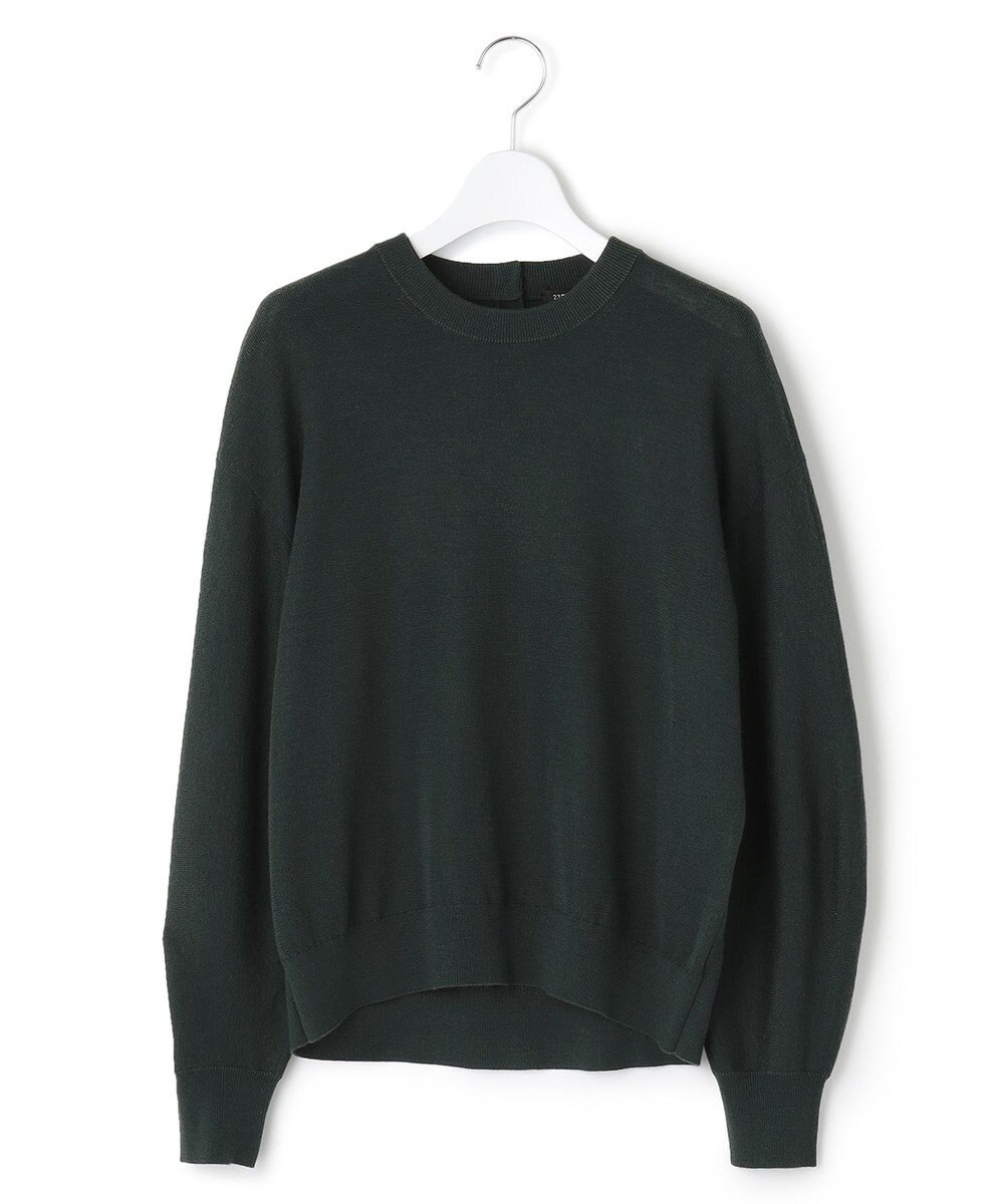 23区 ウールブレンド バック パール ニット 