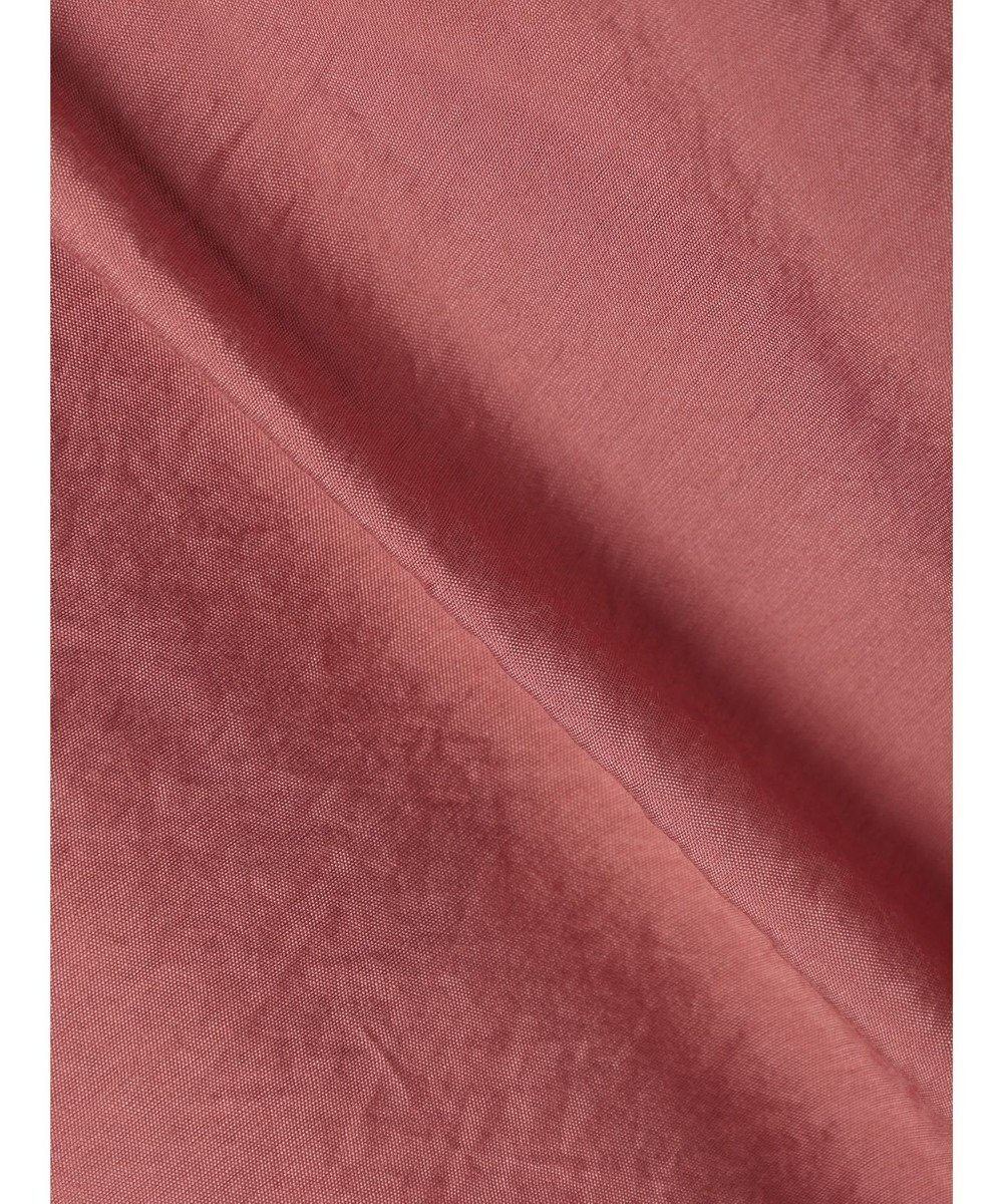 Green Parks バンドカラーポケット付きシアーシャツ 