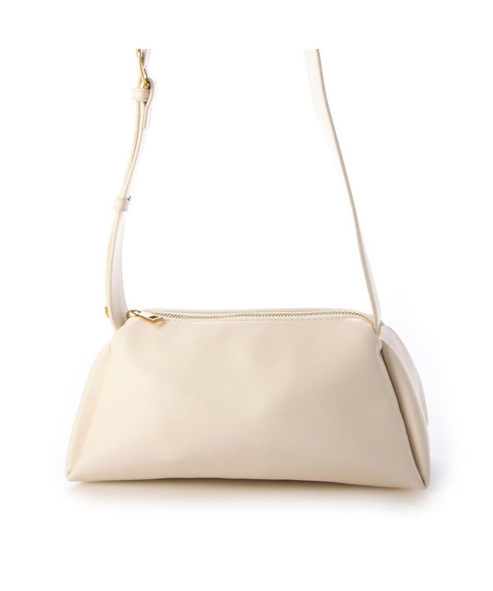 UNBILLION 【テレビ ドラマ着用アイテム】カシュカシュ cachecache / 合成皮革横長ショルダー 