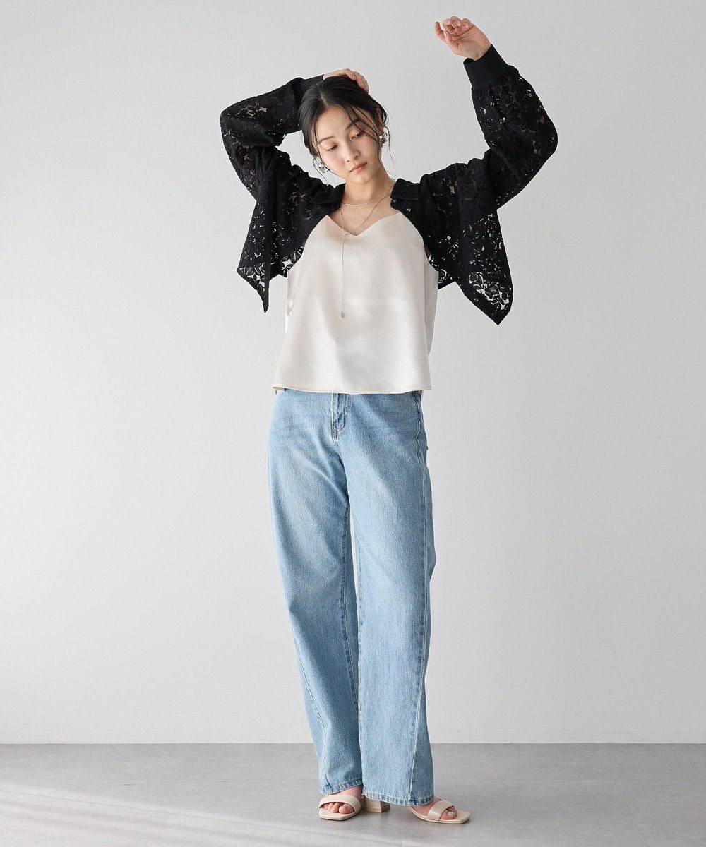 YECCA VECCA [2SET]キャミレイヤードレースシャツ 