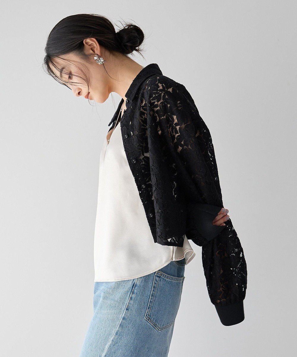 YECCA VECCA [2SET]キャミレイヤードレースシャツ 