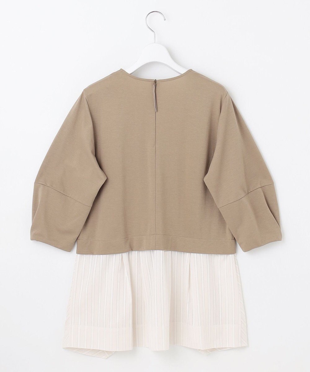 自由区 S 【洗える】カラミストライプコンビジャージ トップス 