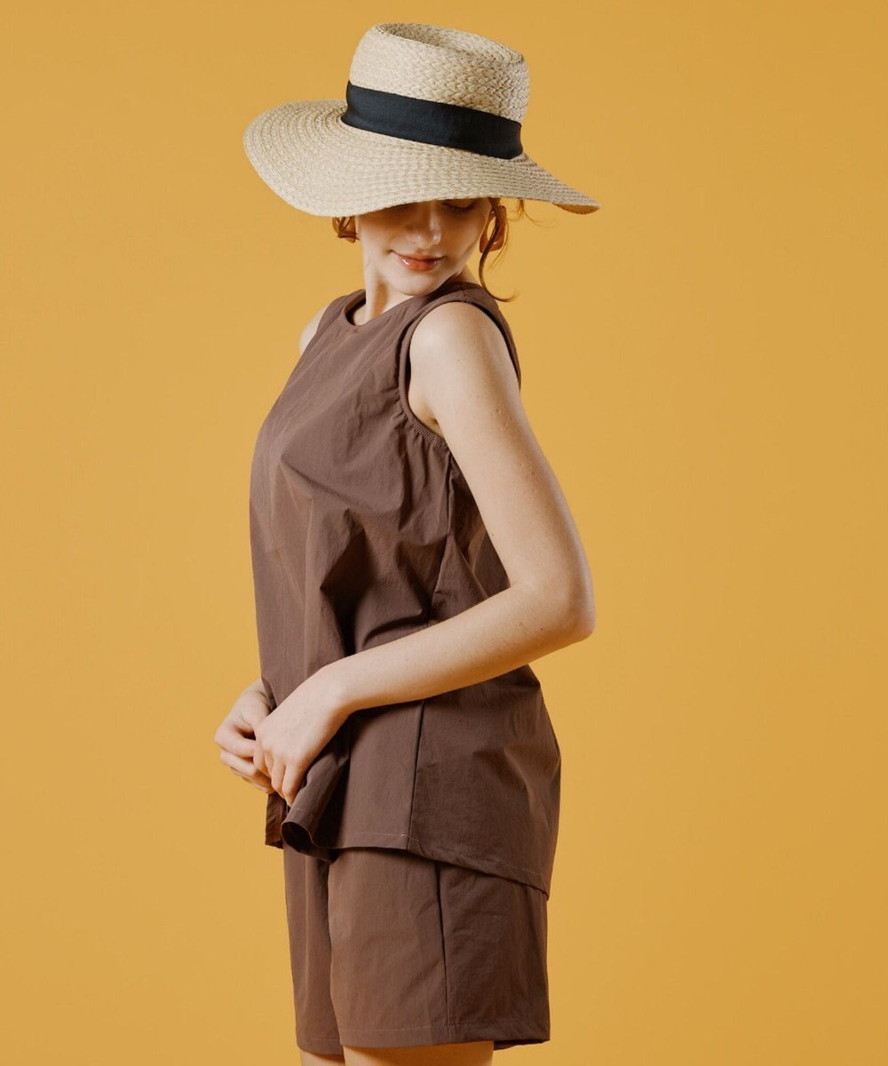 San-ai Resort（三愛水着楽園） 【カップ付きセット水着】タンキニ セット水着　無地【Ungrid（アングリッド）】 