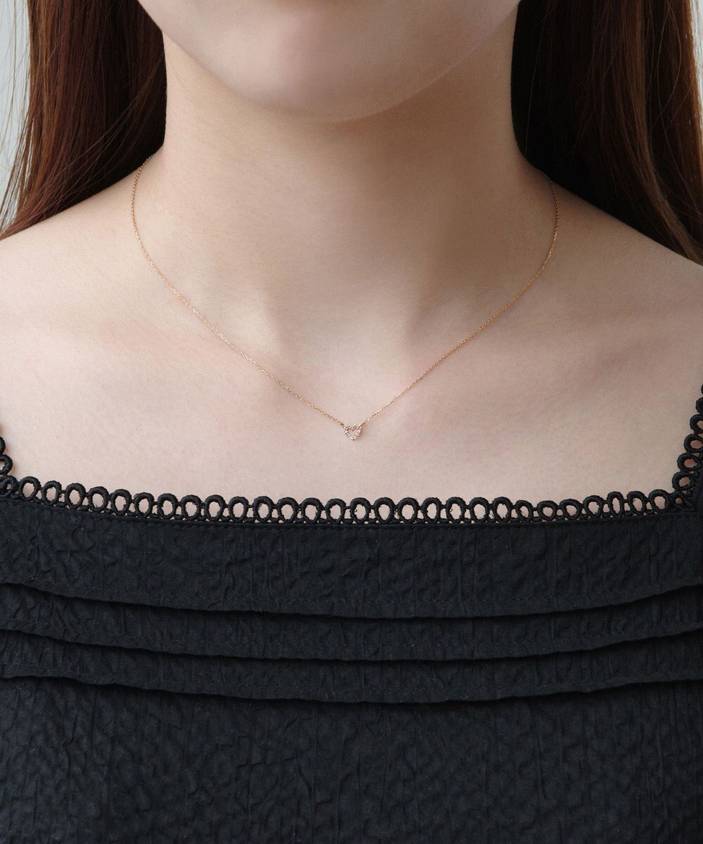 TOCCA 【WEB限定】IN YOUR HEART NECKLACE K10 ダイヤモンド ネックレス 