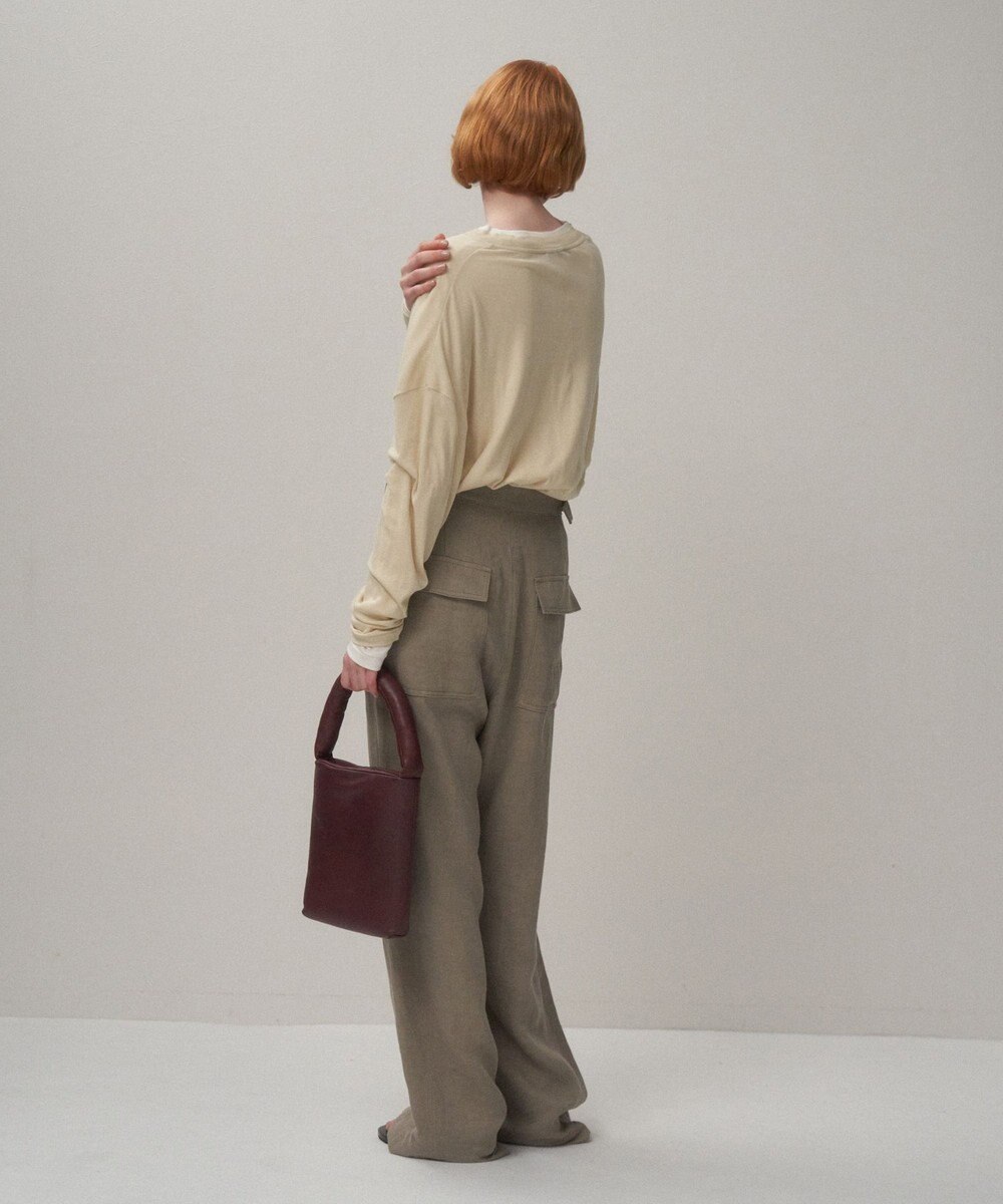 ATON COTTON LINEN FRAISE | ロングスリーブＴシャツ 