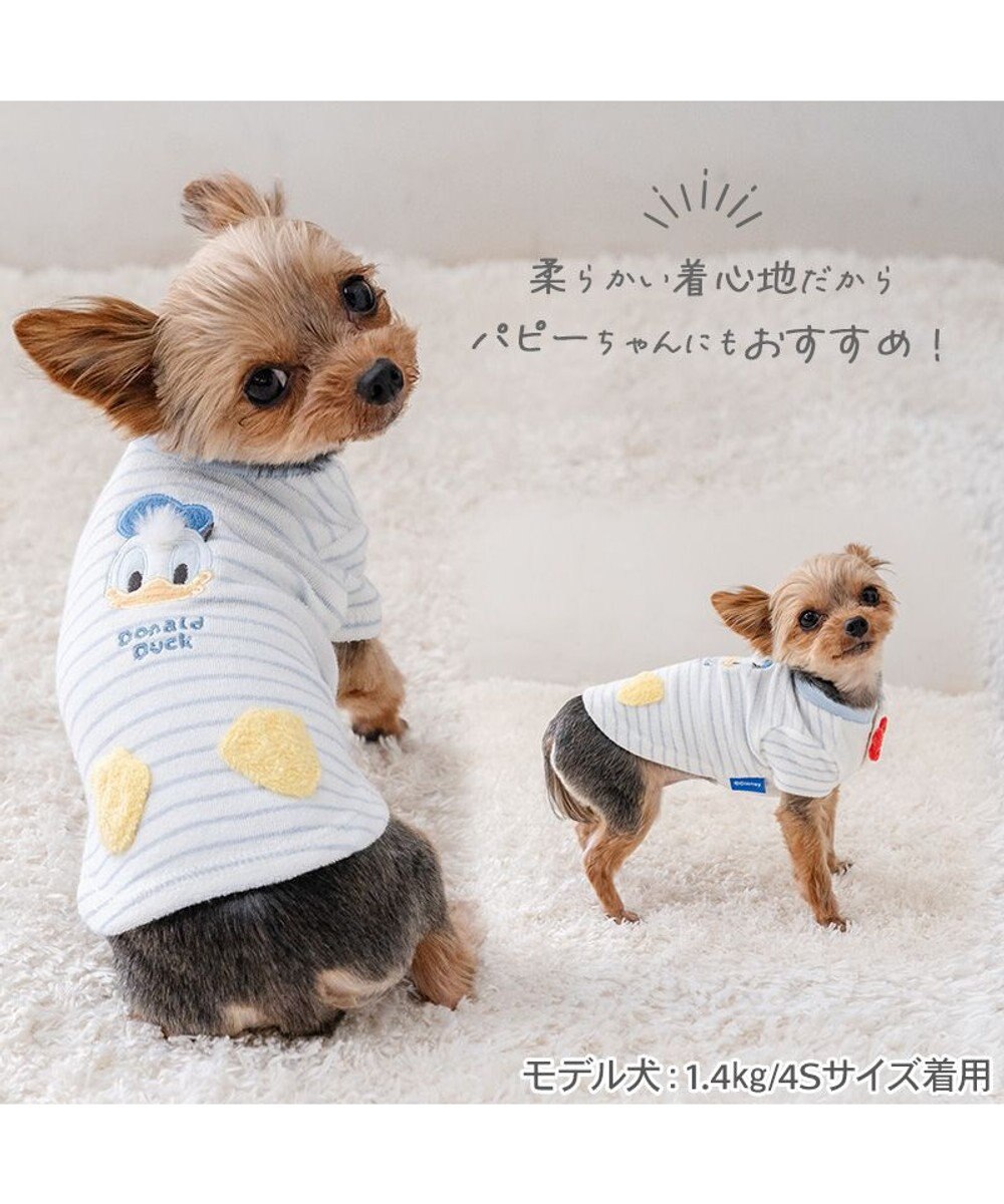 PET PARADISE ディズニー ドナルドダック サーモキープ お顔Tシャツ 小型犬 