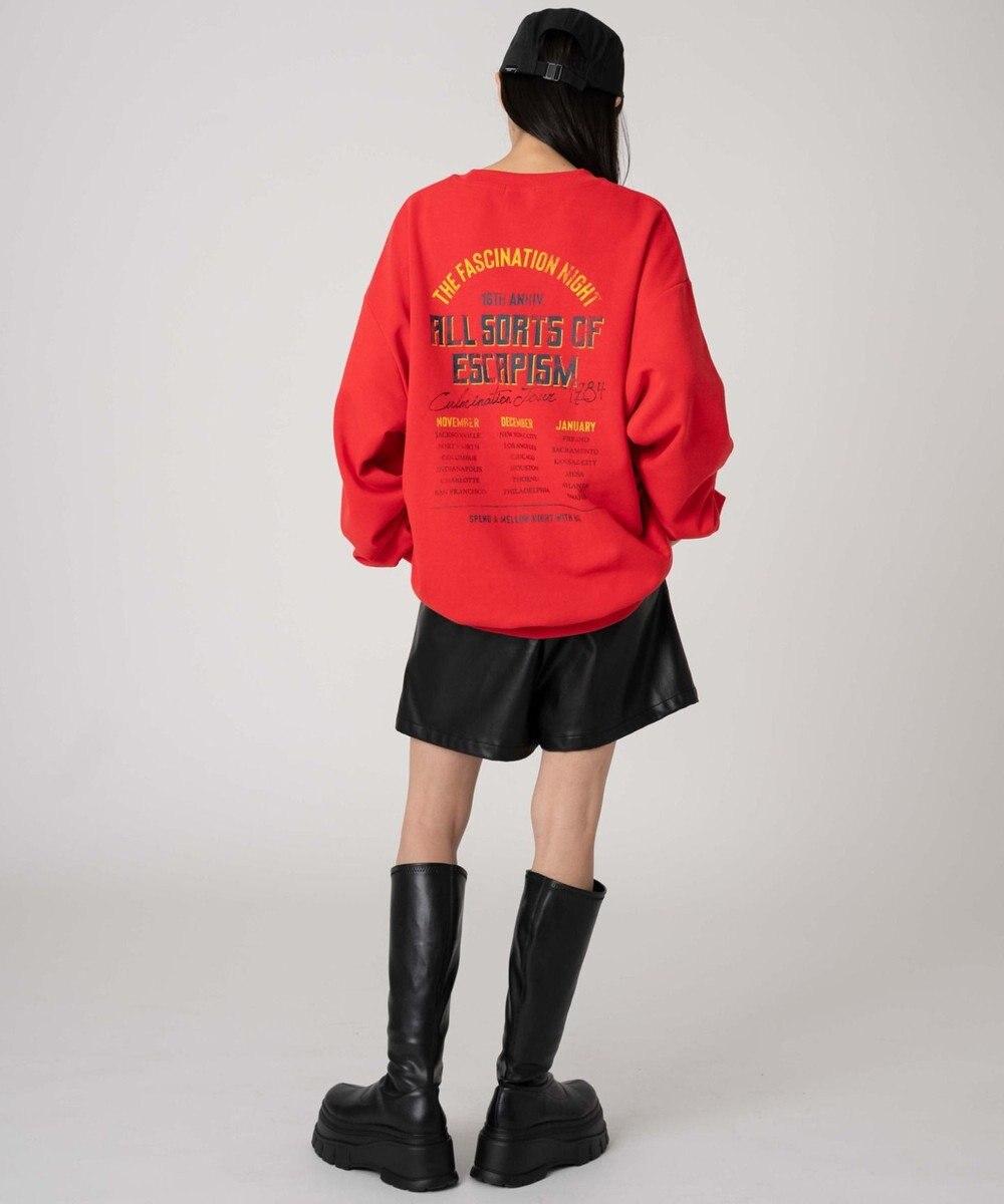 WEGO 【裏起毛/ユニセックス着用ITEM/SMLサイズ展開】アソートグラフィックプルオーバー（4） 