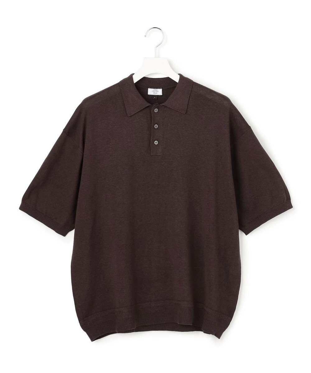 J.PRESS YORK STREET 【UNISEX】ベーシック ニットポロシャツ 