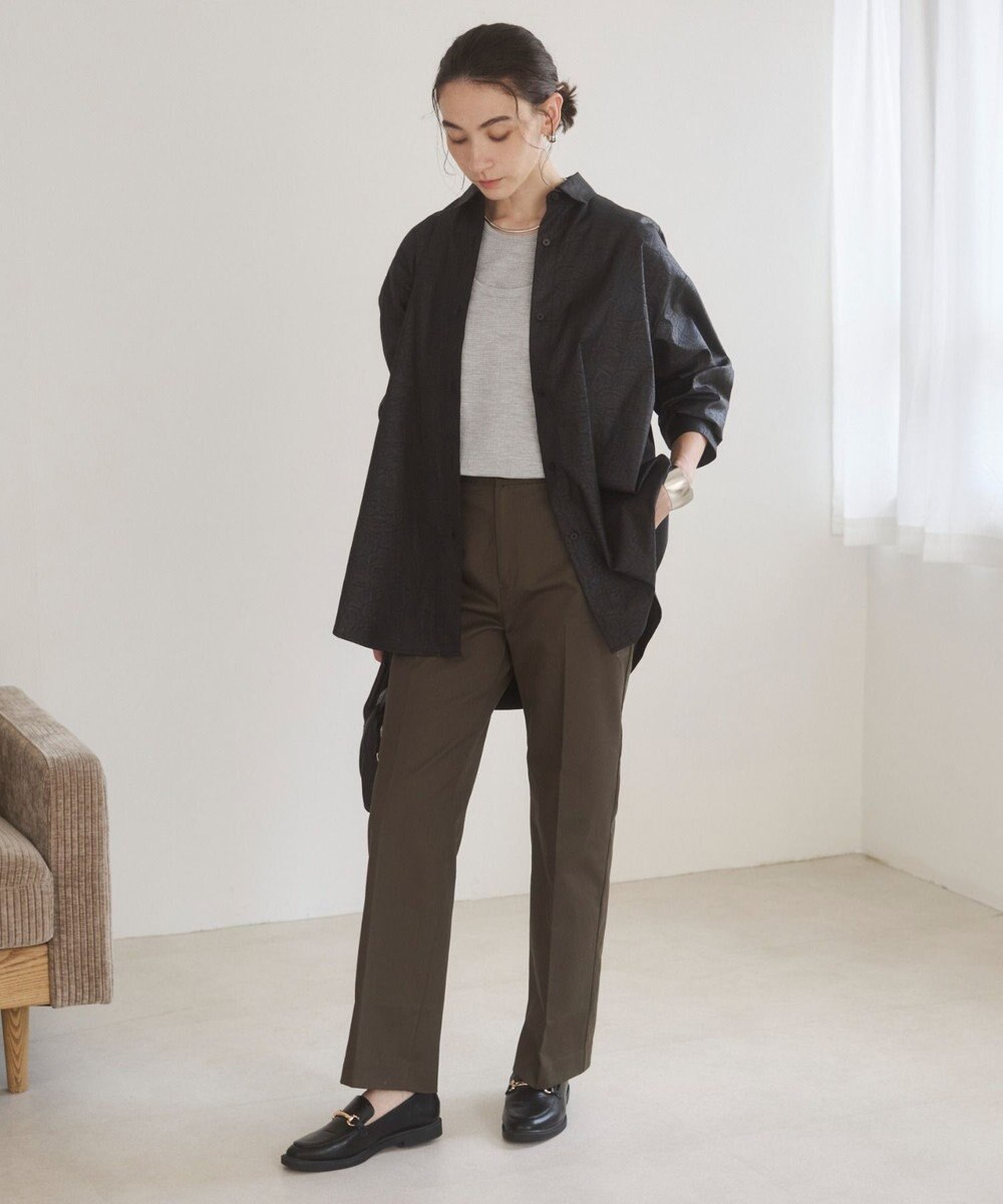WEGO 【ANGIE VINTAGE】レザーライクシャツ＆スカートセットアップ 