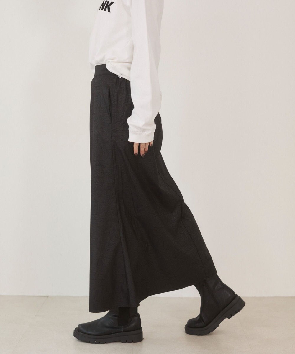 WEGO 【ANGIE VINTAGE】レザーライクシャツ＆スカートセットアップ 