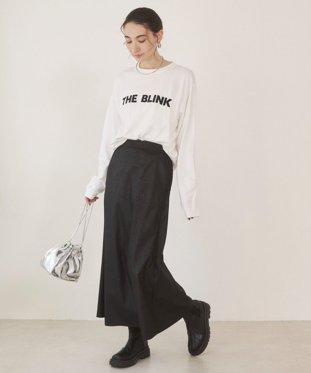 WEGO 【ANGIE VINTAGE】レザーライクシャツ＆スカートセットアップ 