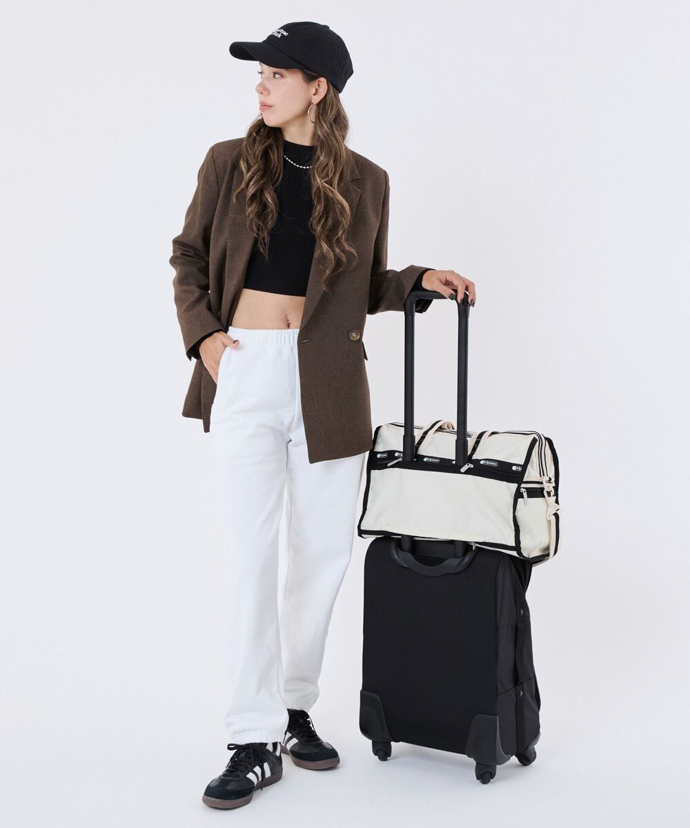 LeSportsac DELUXE MED WEEKENDER/スペクテイターサンドバー/ブラック 