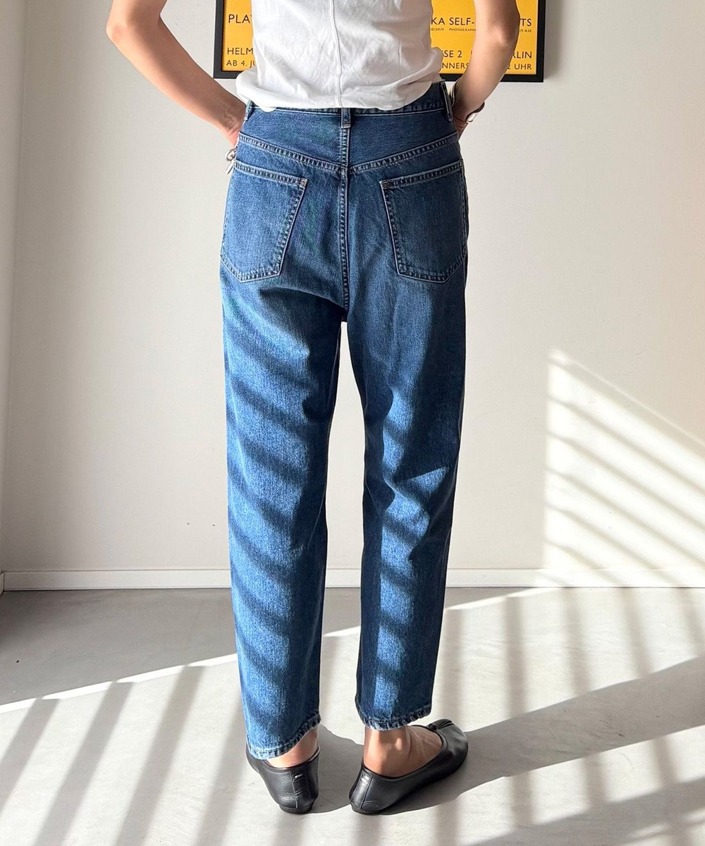 woadblue 【先行販売】SALUU サルー ストレートアンクル デニムパンツ 