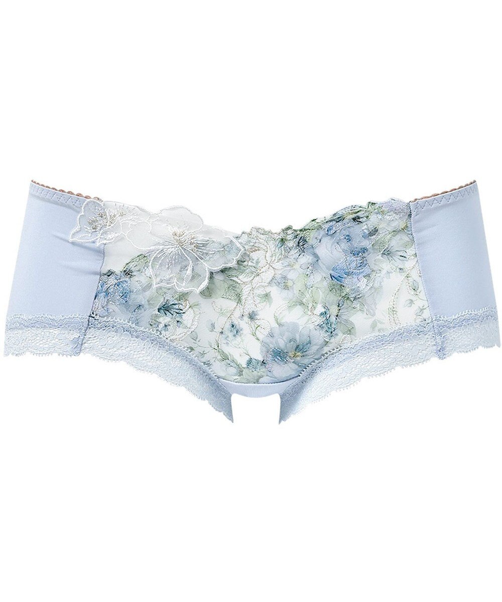 WACOAL ボーイレングス ショーツ 【リボンブラ 胸もとフィットながもち】 BXB490とペア はきこみ丈あさめ やわらかく伸びる(バック) レディース PXB690 /ワコール 