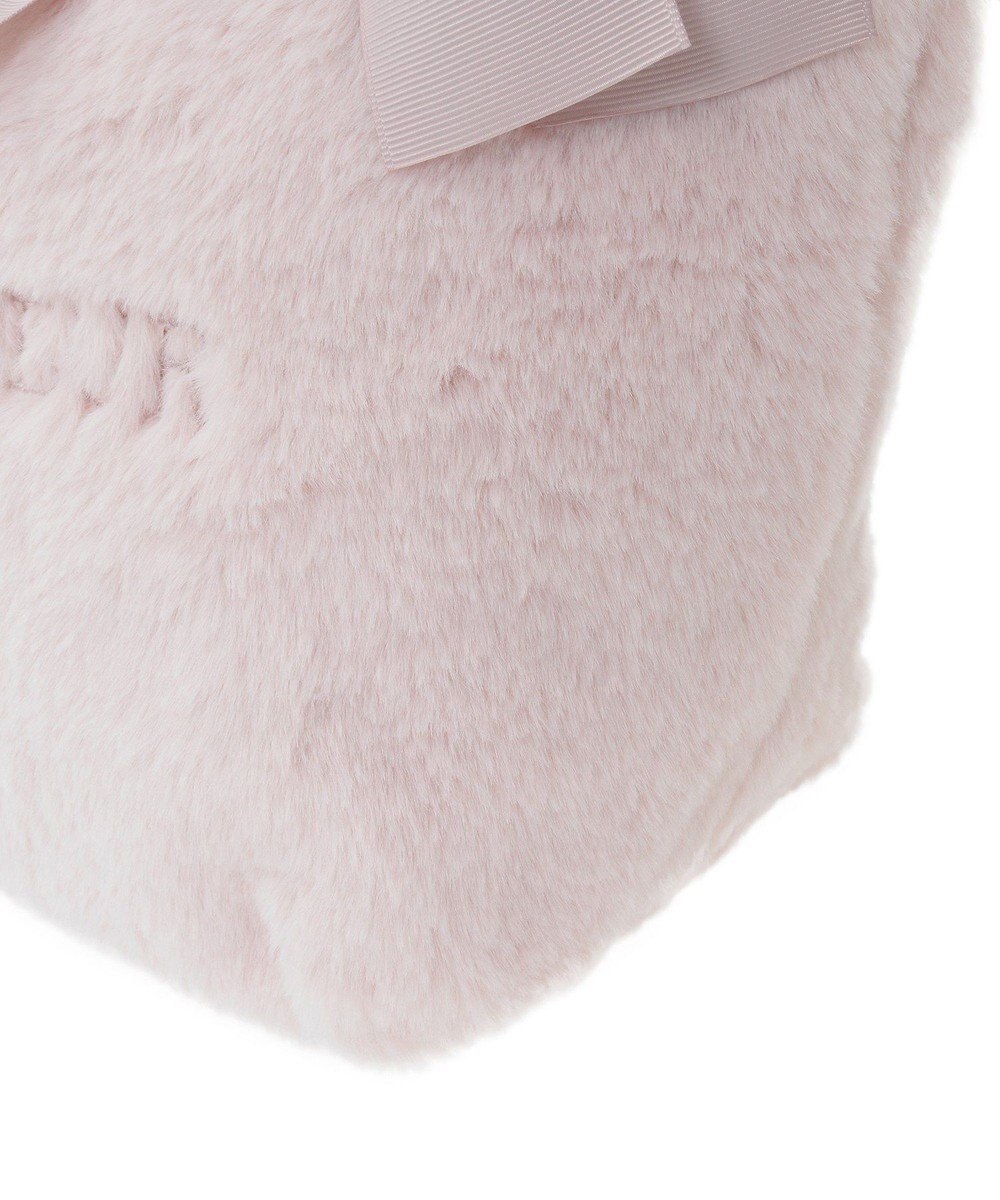 Maison de FLEUR ピンクマニア2Wayファーリボンバッグ 