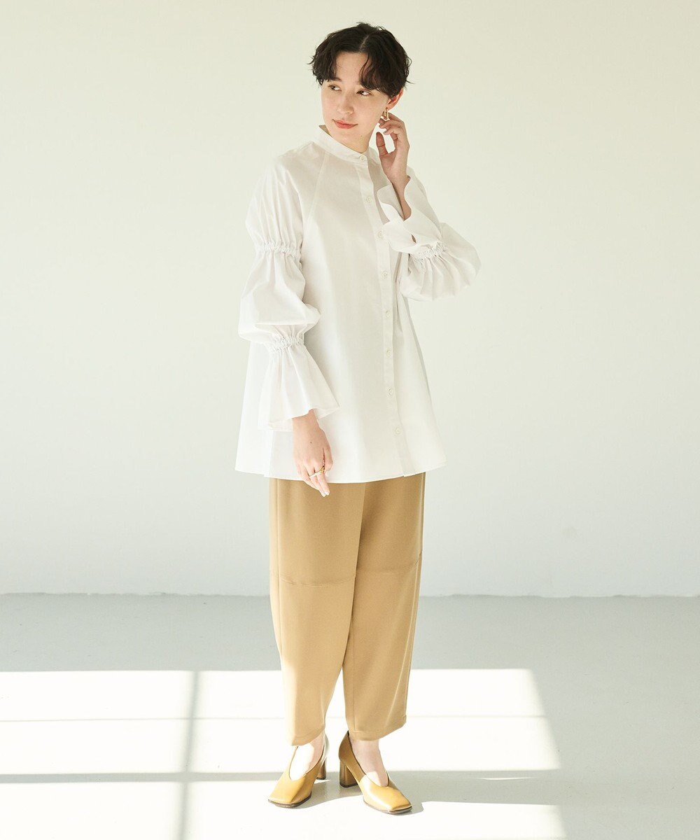 #Newans コクーンシルエットパンツ 