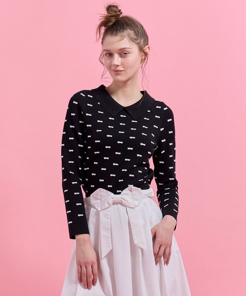 TOCCA 【chayさん着用】RIBBON BLOOM プルオーバー 