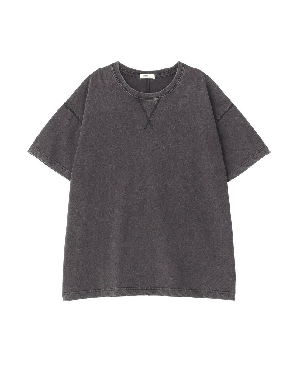 earth music&ecology ピグメント風Tシャツ 