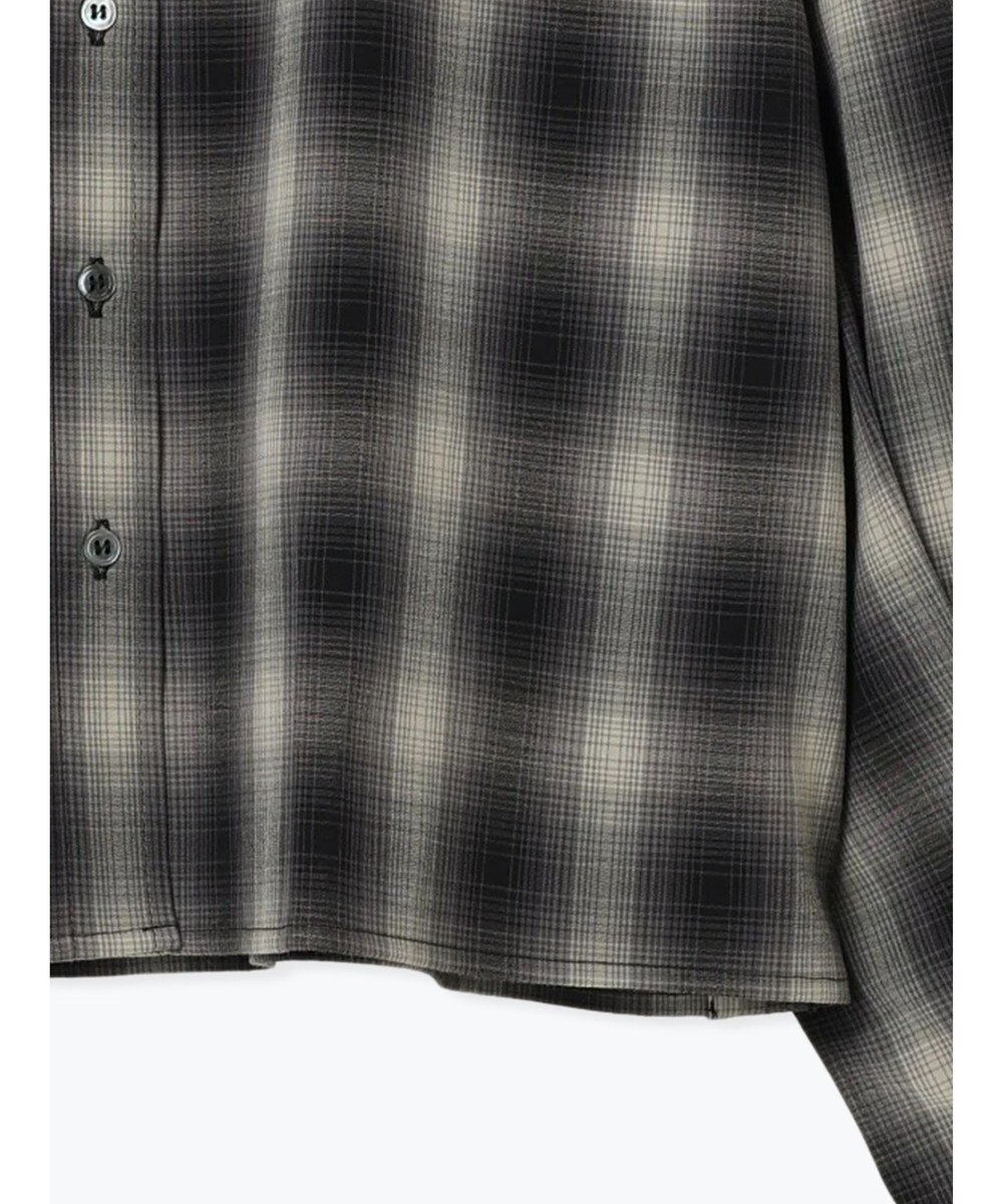 Te chichi チェックショートシャツ（セットアップ可）《2025Autumn catalog item》 