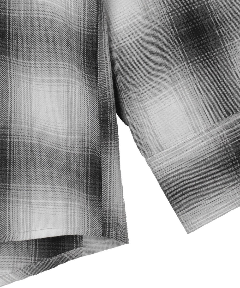 WEGO 【ユニセックス着用ITEM】グラフィックオンブレチェックシャツ（LS） 