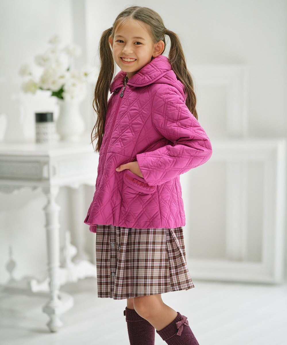 組曲 KIDS 【150-170㎝】中綿キルト コート 