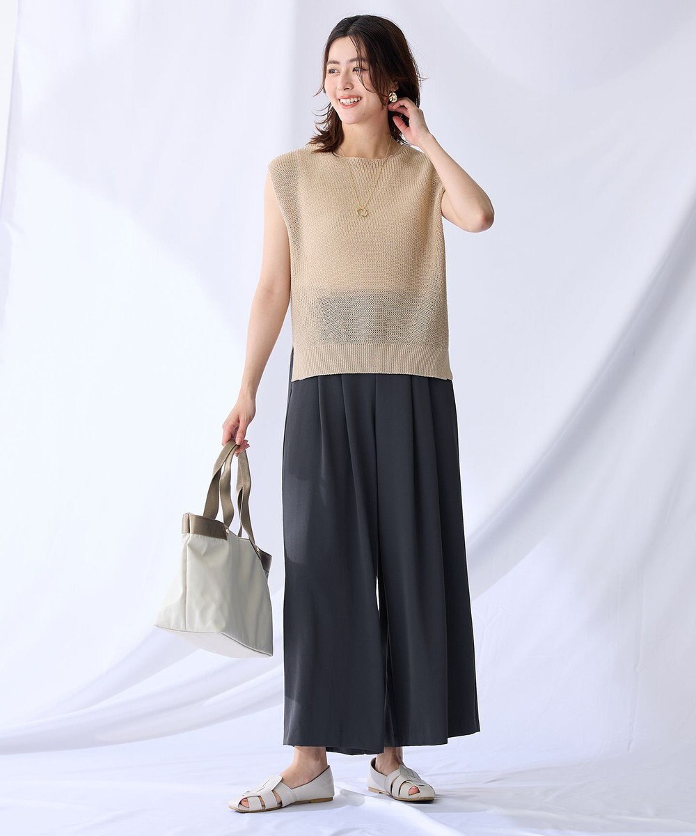 ANY L ギマノースリーブニット 