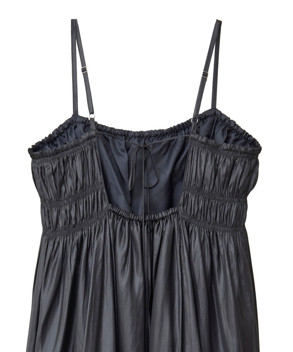 Green Parks レザー風キャミワンピース 
