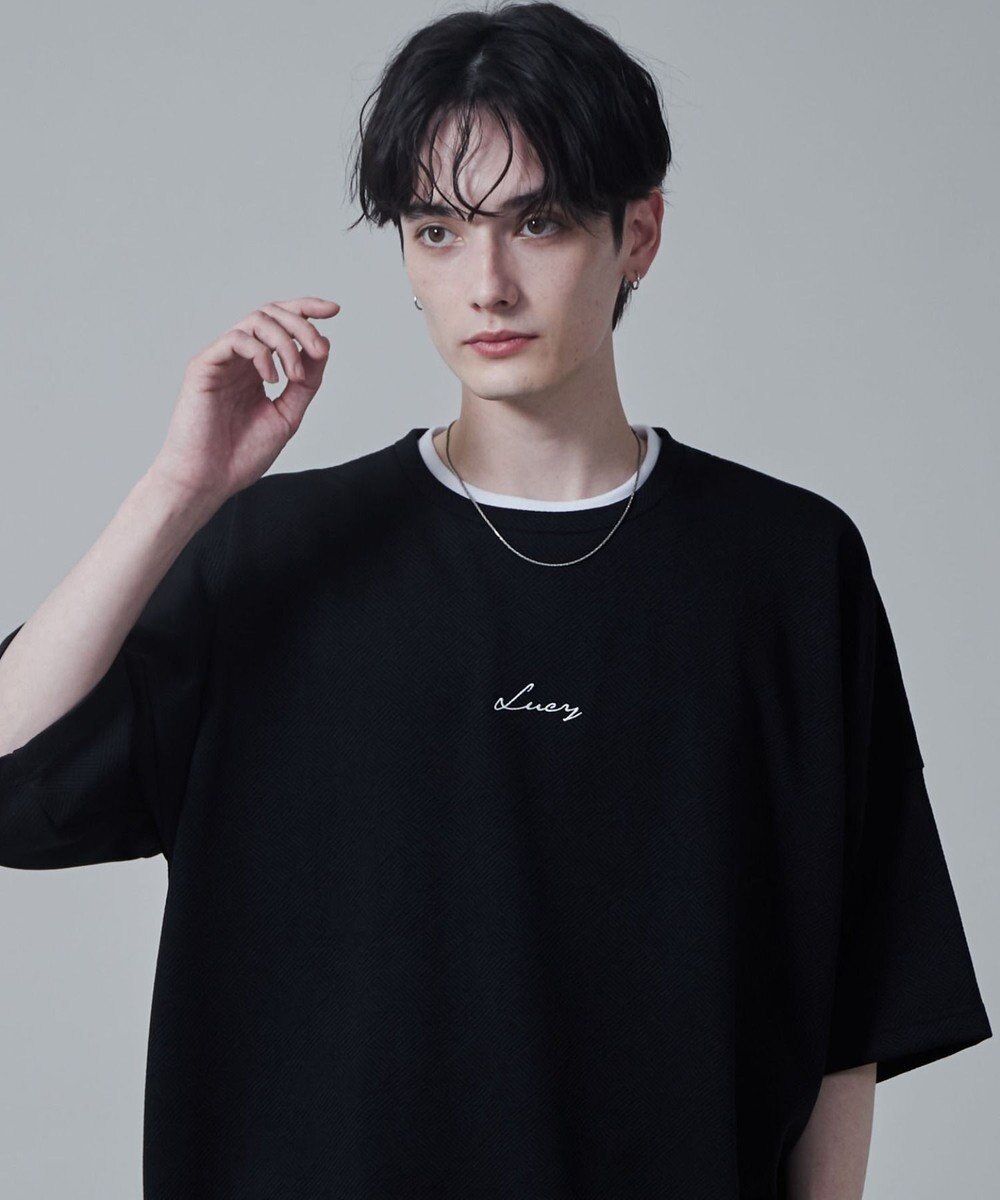 WEGO フクレジャガードフェイクレイヤードT（S） 