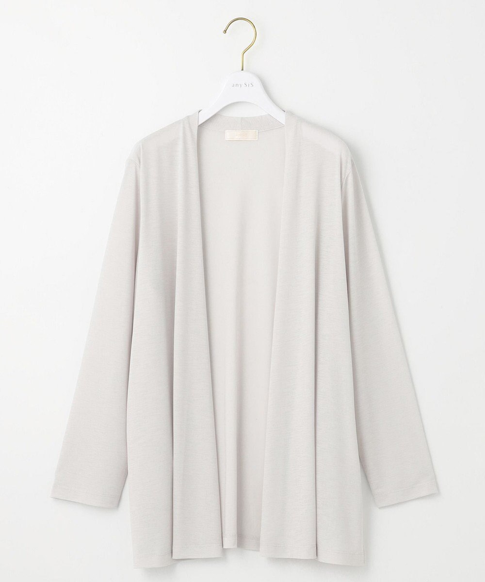 ANY SIS 【接触冷感 / UVカット】着流し カーディガン 