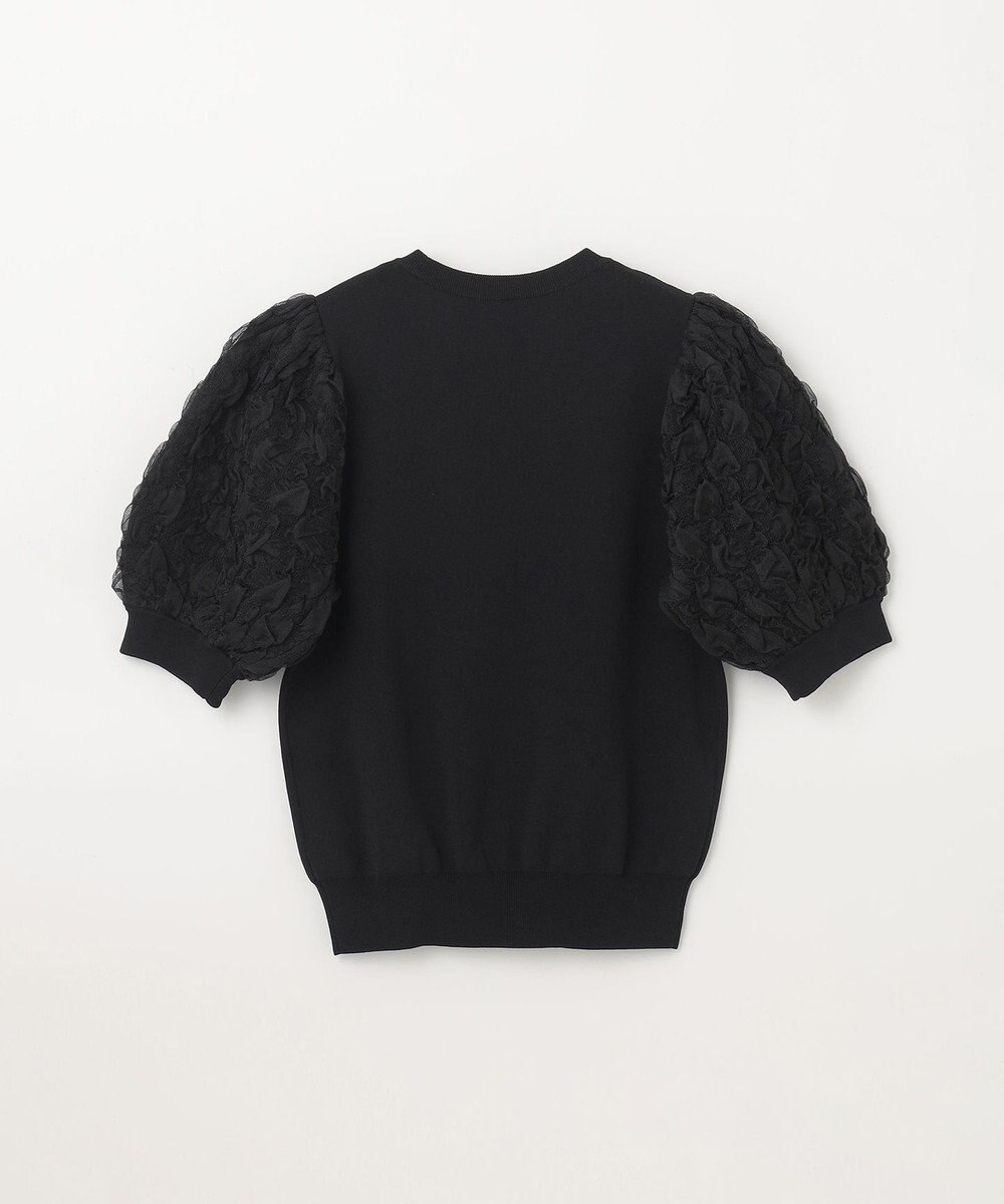 GRACE CONTINENTAL シアーハーフニットトップ 