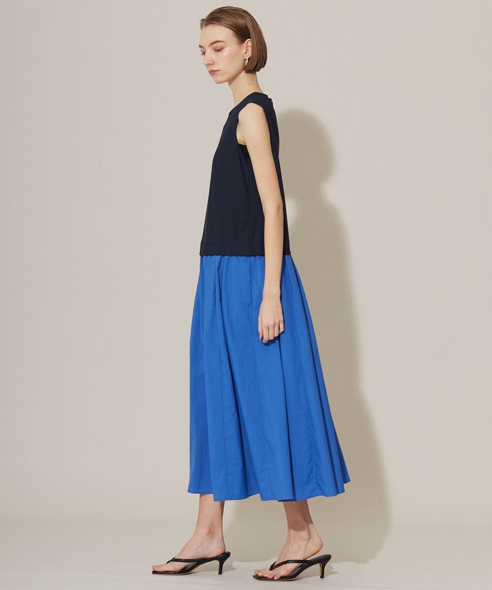 ICB L 【接触冷感・UVカット・洗える】アトラストリコット コンビドレス 