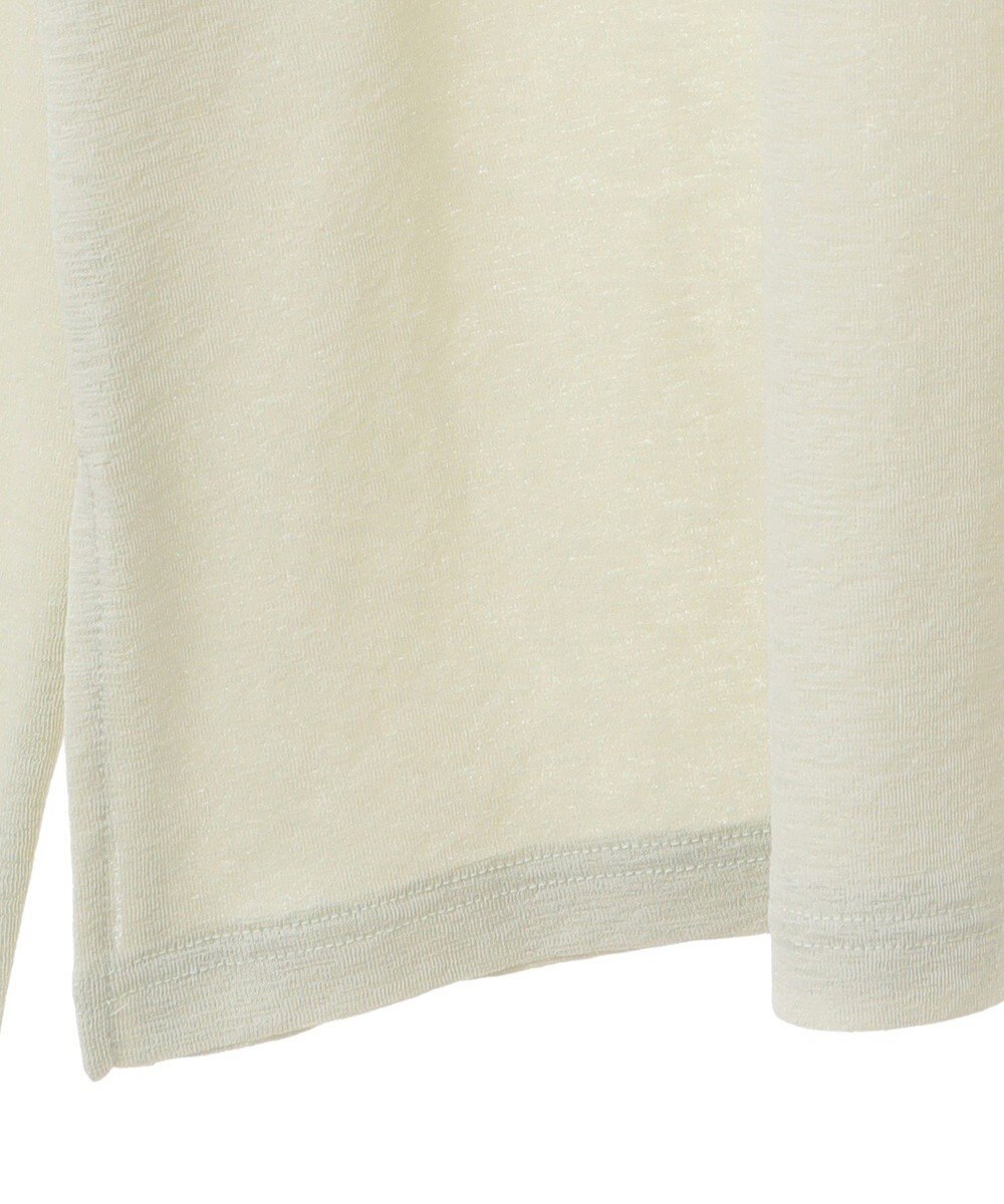 Green Parks シアー切替長袖プルオーバー 