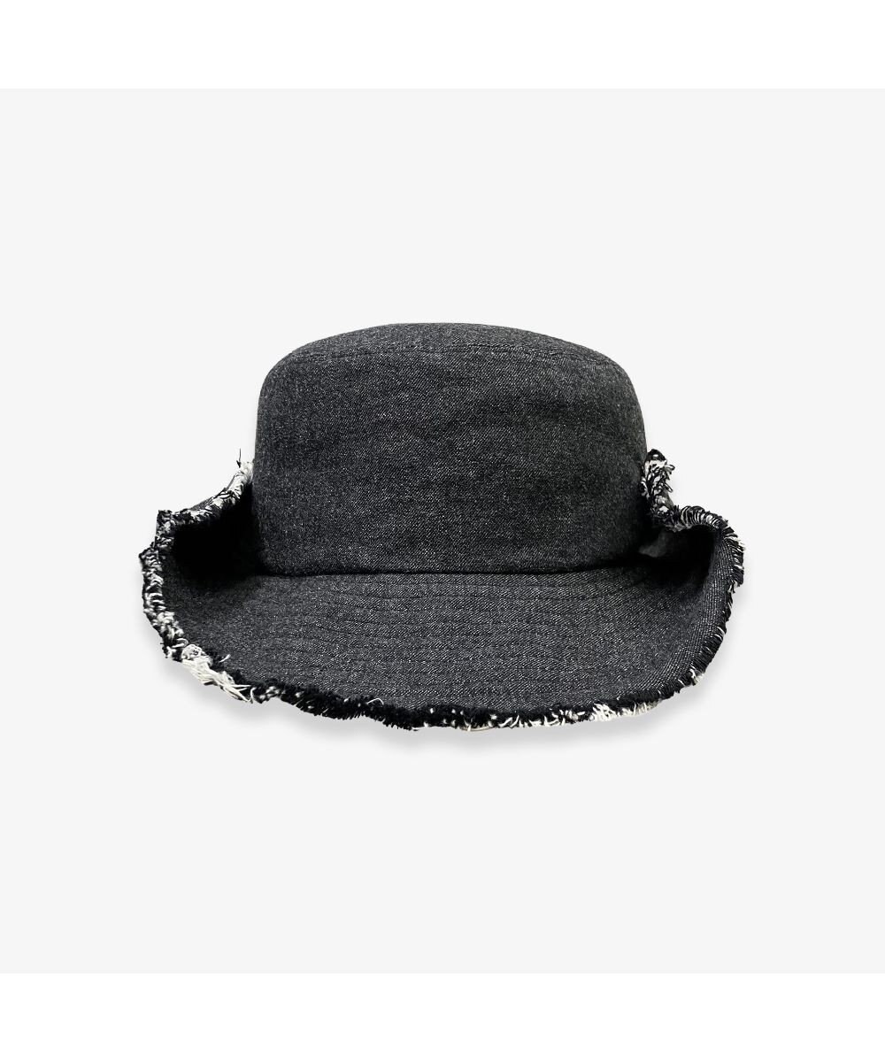 林八百吉商店 un chapeau  デニムフリンジハット 