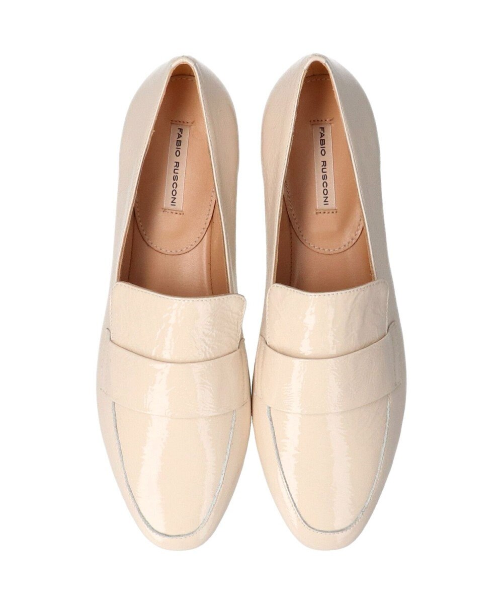 INTER-CHAUSSURES 【FABIO RUSCONI】モカデザインレザーシューズ 