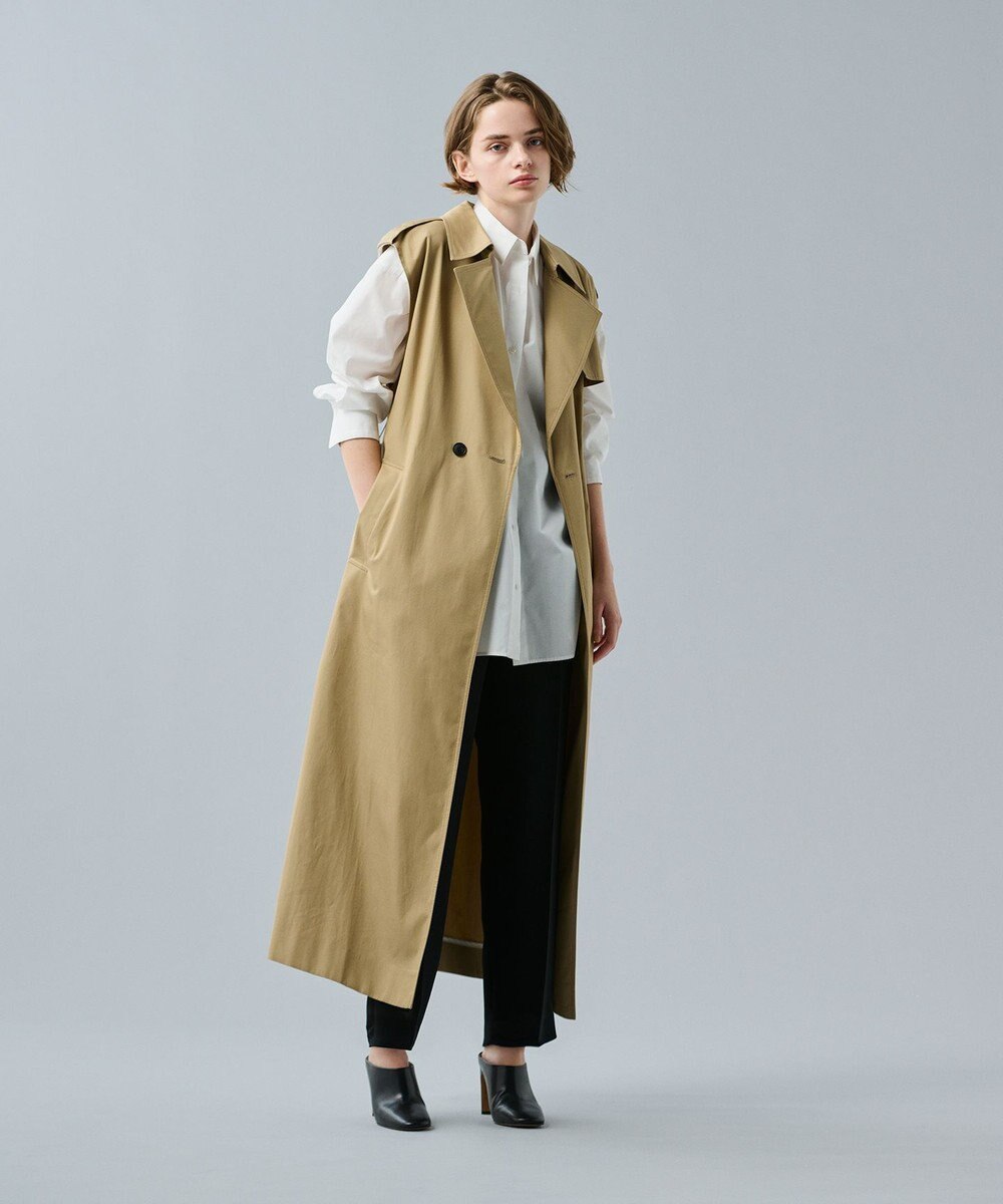 uncrave ウォッシャブル ダブルクロス パンツ 