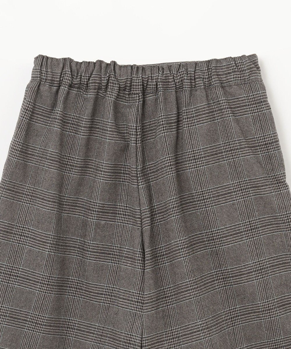 ANY KIDS チェック柄 プリーツ キュロット 