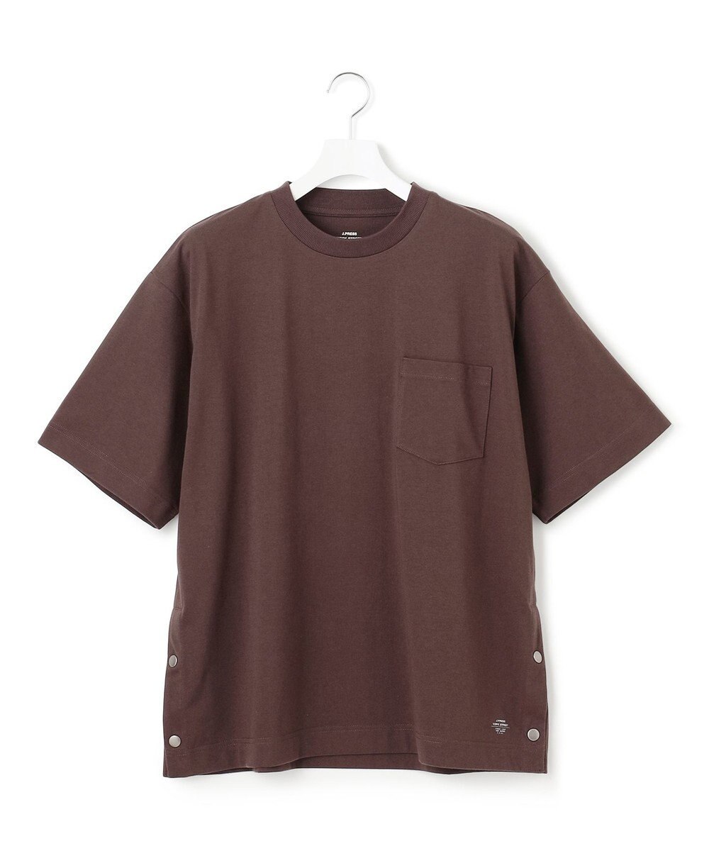 J.PRESS YORK STREET 【UNISEX】サイドスリット Tシャツ 