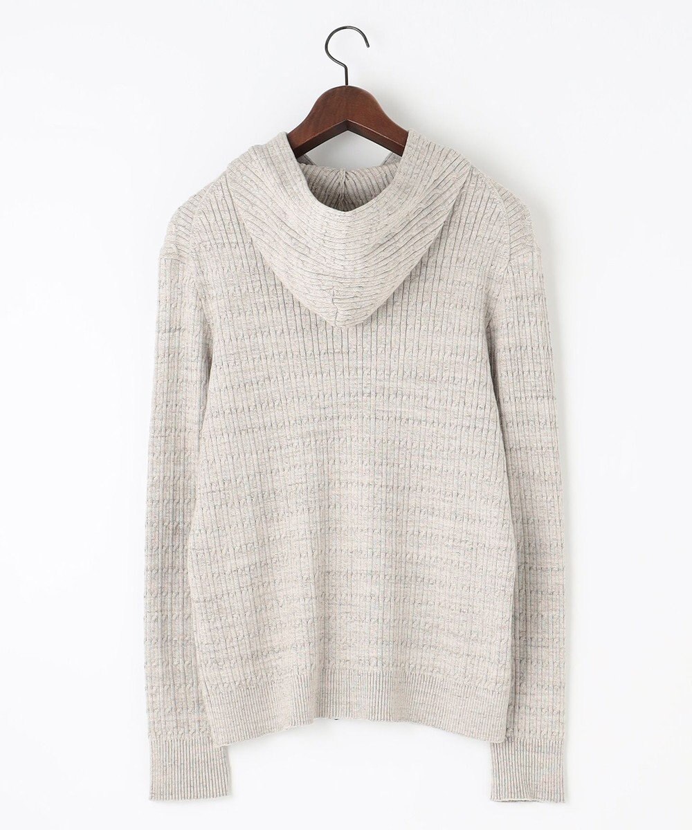 JOSEPH ABBOUD 【キングサイズ・オリジナルオーガニックコットン使用】JOE COTTONニット パーカー 