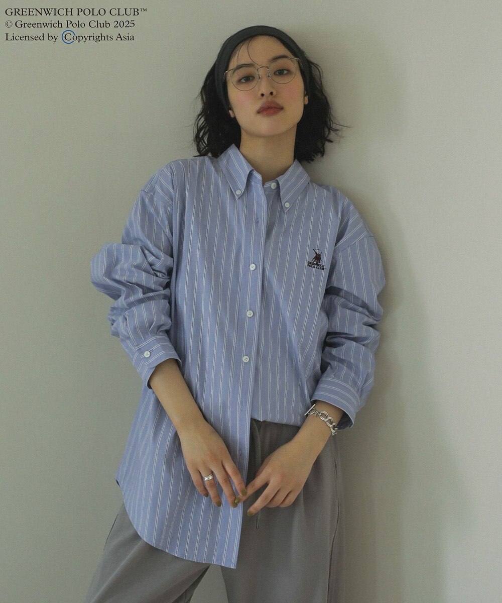 Green Parks ＧＲＥＥＮＷＩＣＨ　ＰＯＬＯ　ＣＬＵＢ　ＢＩＧシャツ 