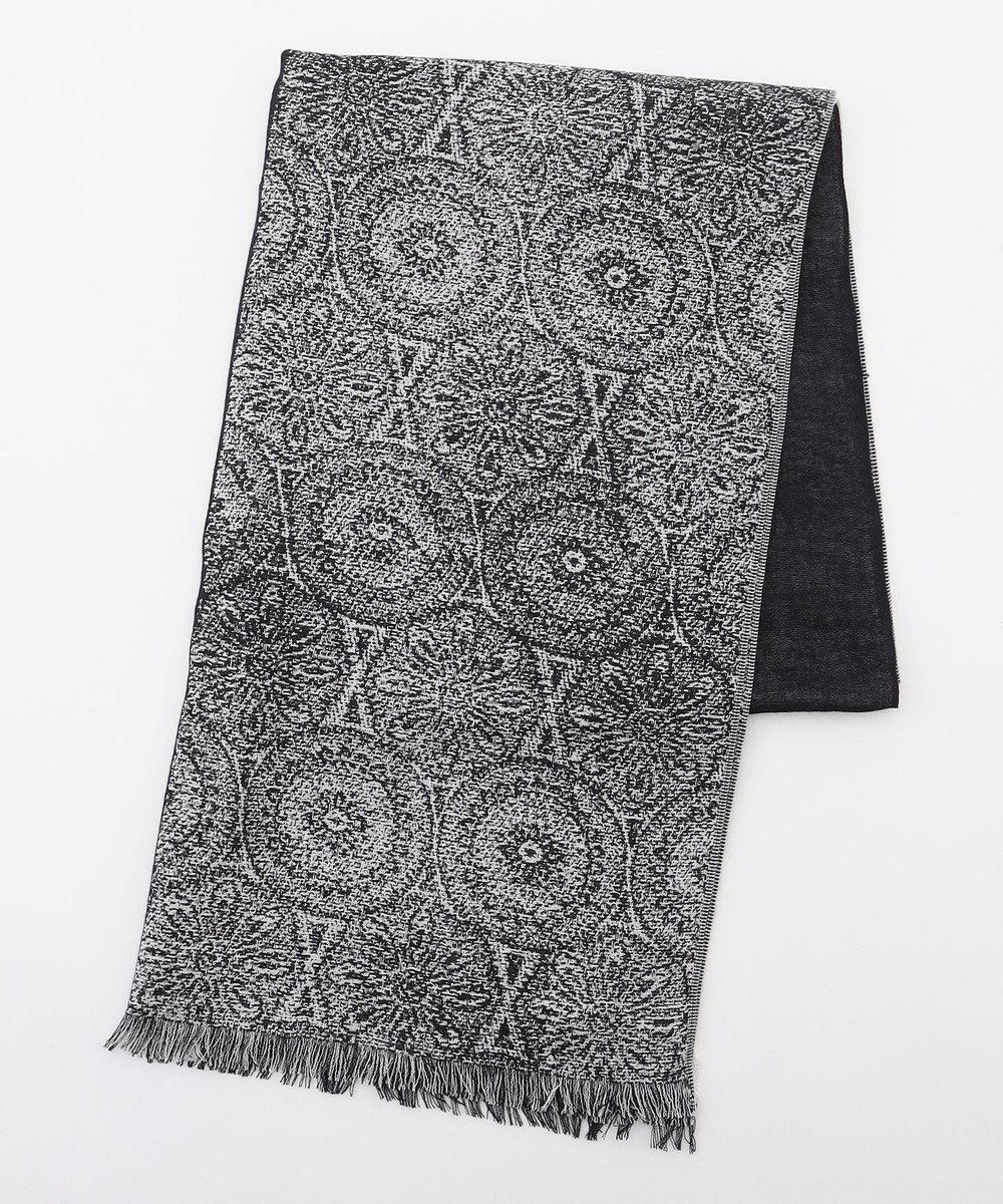 JOSEPH HOMME 新柄【上質素材】シルクカシミヤ　ブックストール / モスクパターンストール 