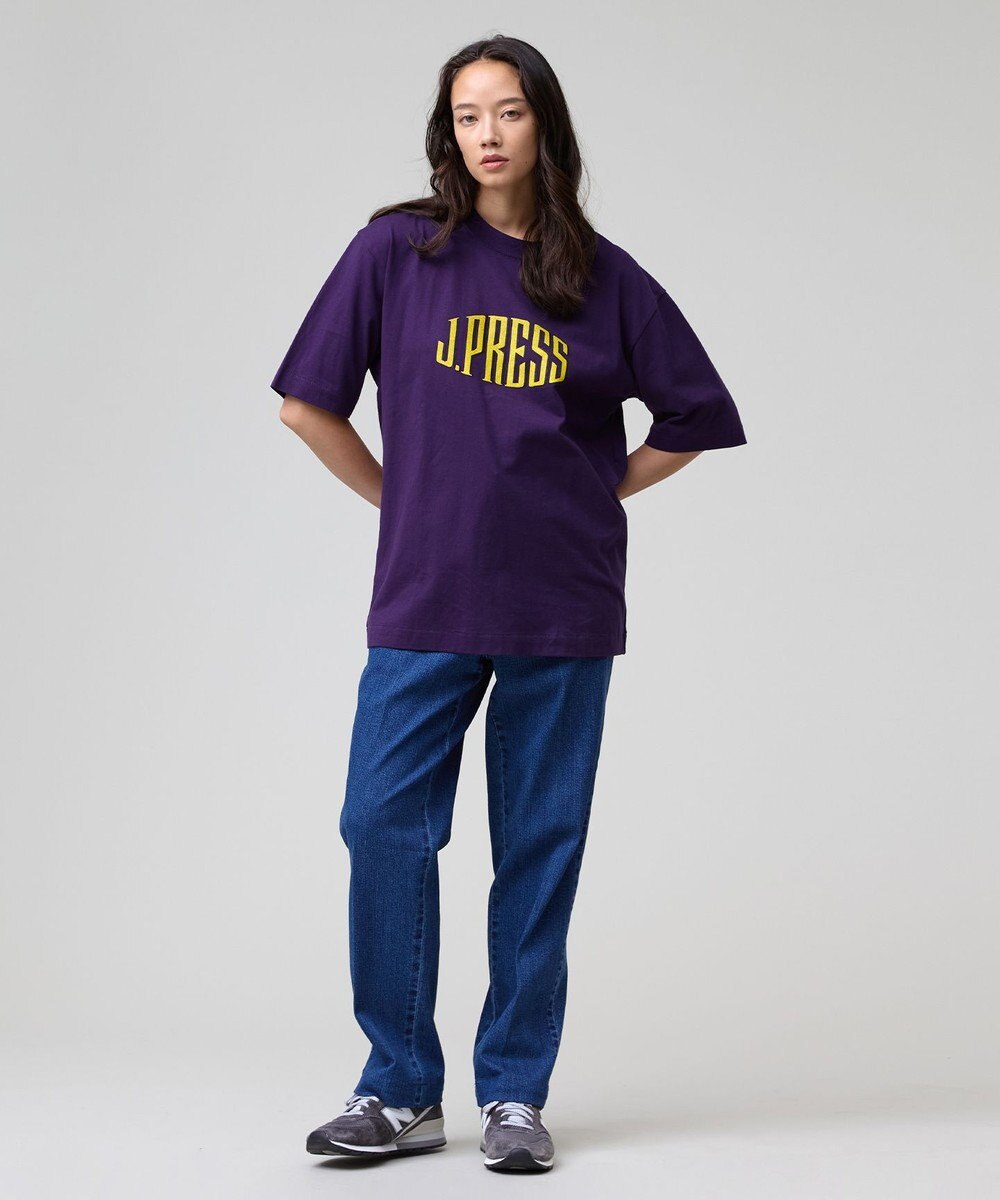 J.PRESS MEN 【J.PRESS ORIGINALS】【UNISEX】Cotton Jersey J.PRESS Logo T-shirt 