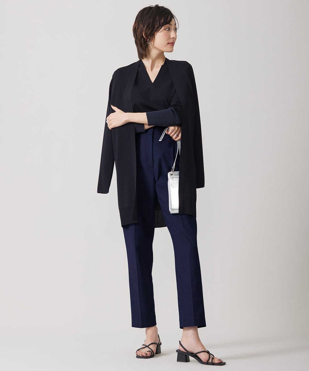 ICB 【洗える】 シンセティックフルニードル カーディガン 