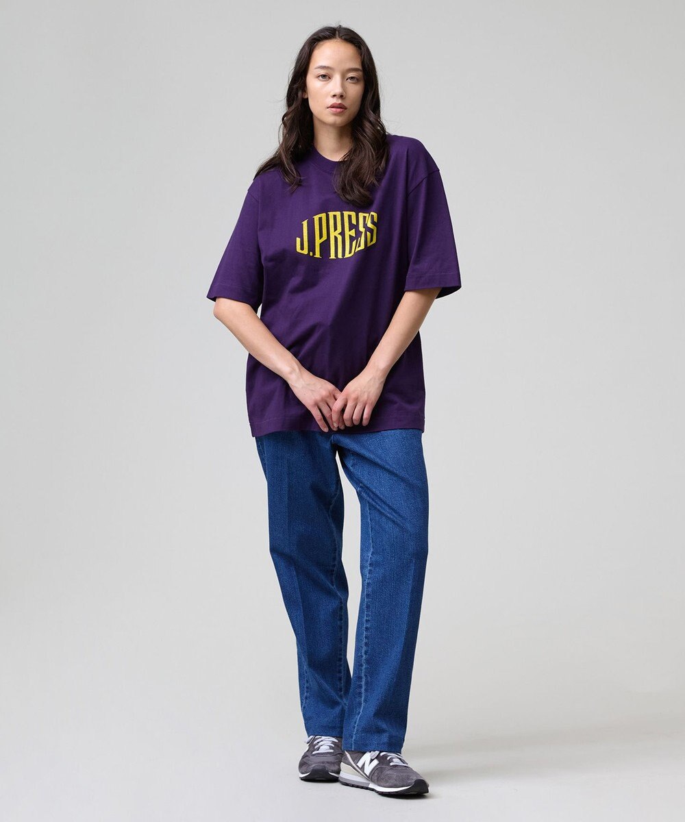 J.PRESS MEN 【J.PRESS ORIGINALS】【UNISEX】Cotton Jersey J.PRESS Logo T-shirt 