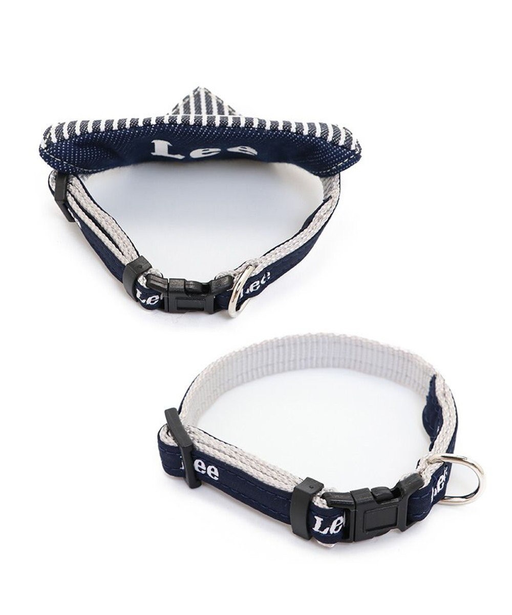 PET PARADISE Ｌｅｅ ヒッコリー 両面バンダナ付き 首輪【Ｓ】 