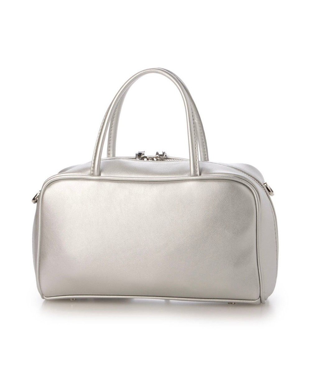 UNBILLION カシュカシュ cachecache / チャーム付横長ボストン 