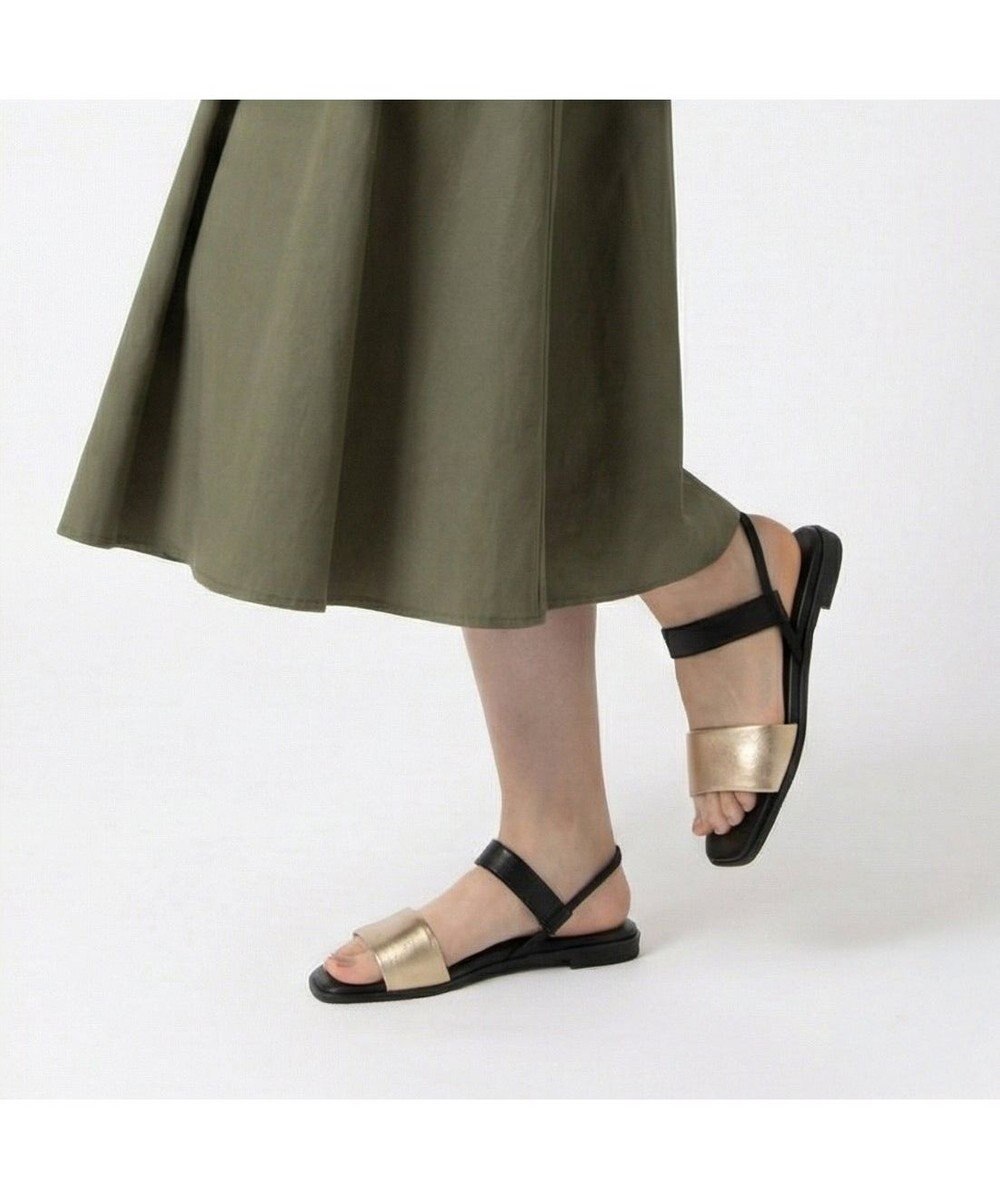 MODE ET JACOMO <MODE ET JACOMO>シンプルフラットストラップサンダル 